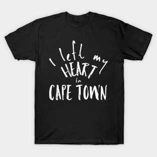 I Left my Heart in Cape Town T-Shirt